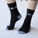 женские носки с рисунком - ромбы L-R002